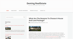 Desktop Screenshot of deming-realestate.com